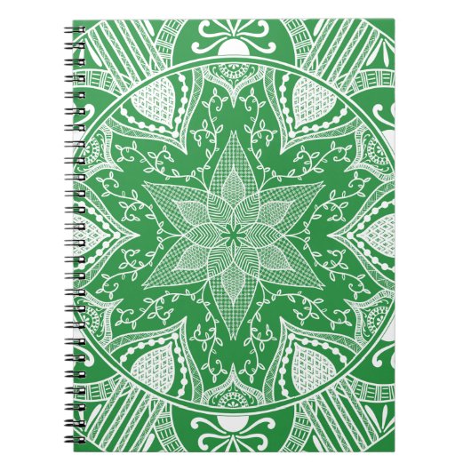 Seaweed Mandala Notitieboek (Voorkant)