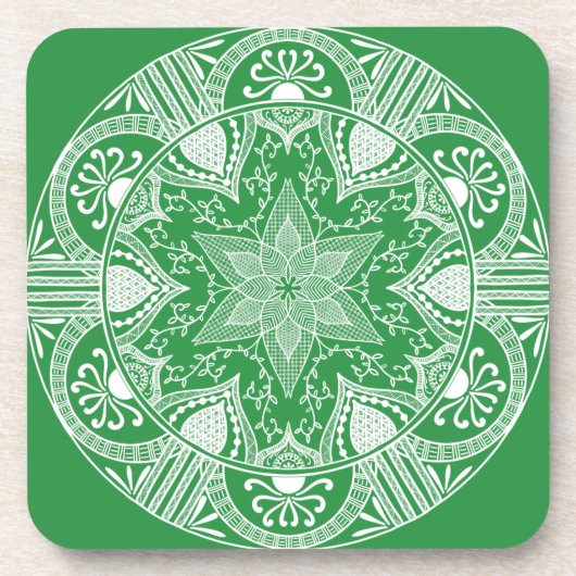 Seaweed Mandala Onderzetter (Voorkant)