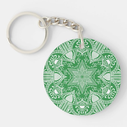 Seaweed Mandala Sleutelhanger (Voorkant)