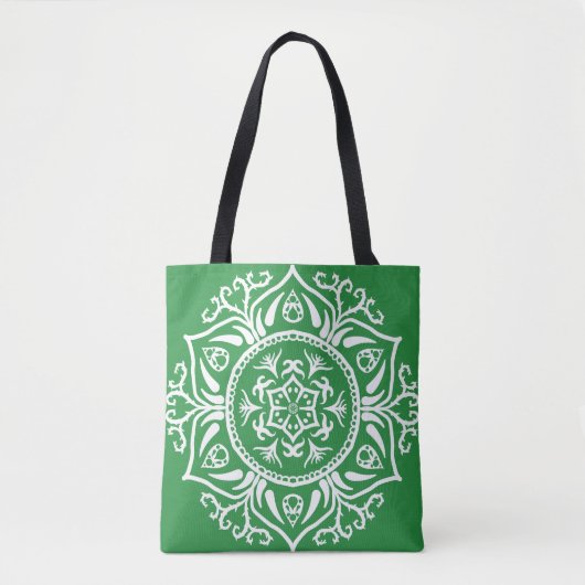 Seaweed Mandala Tote Bag (Voorkant)