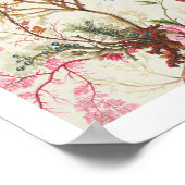 Seaweed-ontwerp voor zijde (m/v op papier) poster (Hoek)