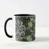 Seaweed Paars Floral William Morris Mok (Links)