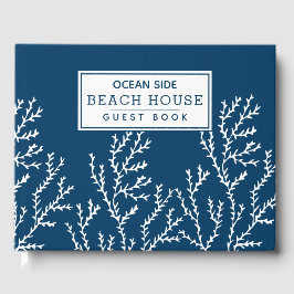 Seaweed Pattern - Beach House Vacation Rental Gastenboek