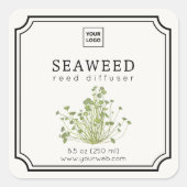 Seaweed Reed Diffuser Label (Voorkant)