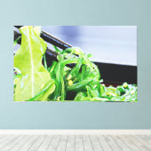 SEAWEED SALAD JAPANESE KUNSTAFDRUKKING STRETCHEERD CANVAS AFDRUK (Insitu (Houten vloer))
