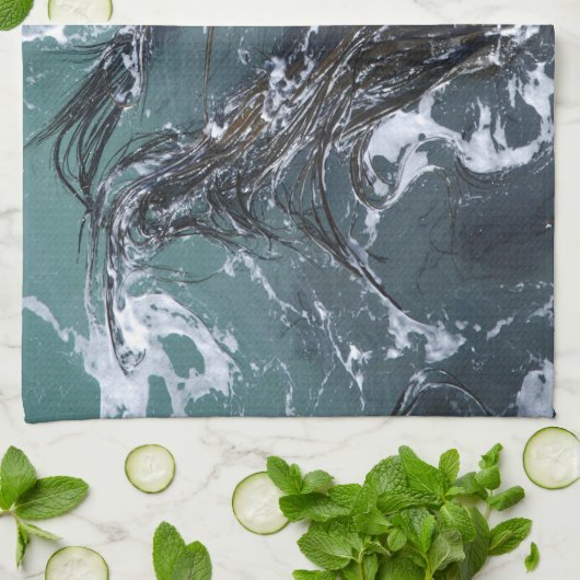 Seaweed Tea Towel Theedoek (Gevouwen)