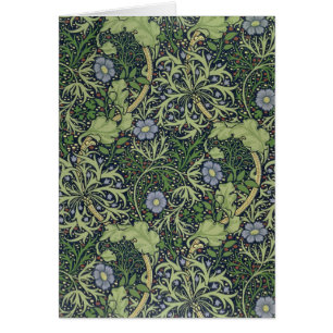 Seaweed Wallpaper Design, gedrukt door John Henry 