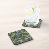 Seaweed Wallpaper Design, gedrukt door John Henry  Bier Onderzetter (Rechterzijde)