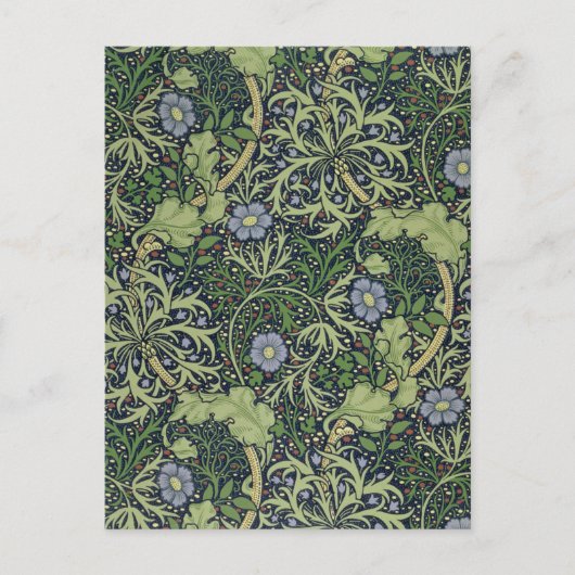 Seaweed Wallpaper Design, gedrukt door John Henry  Briefkaart (Voorkant)