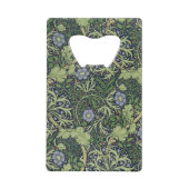 Seaweed Wallpaper Design, gedrukt door John Henry Creditkaart Flessenopener (Voorkant)