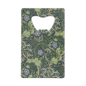 Seaweed Wallpaper Design, gedrukt door John Henry Creditkaart Flessenopener (Achterkant)