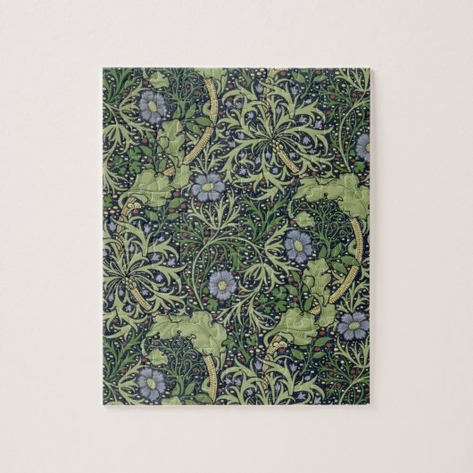 Seaweed Wallpaper Design, gedrukt door John Henry  Legpuzzel (Verticaal)