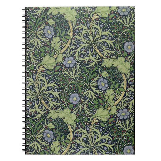 Seaweed Wallpaper Design, gedrukt door John Henry Notitieboek (Voorkant)