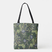 Seaweed Wallpaper Design, gedrukt door John Henry  Tote Bag (Achterkant)