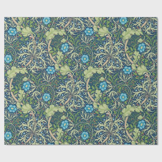 Seaweed, William Morris Cadeaupapier (Vlak)