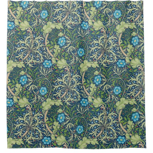 Seaweed, William Morris Douchegordijn (Voorkant)