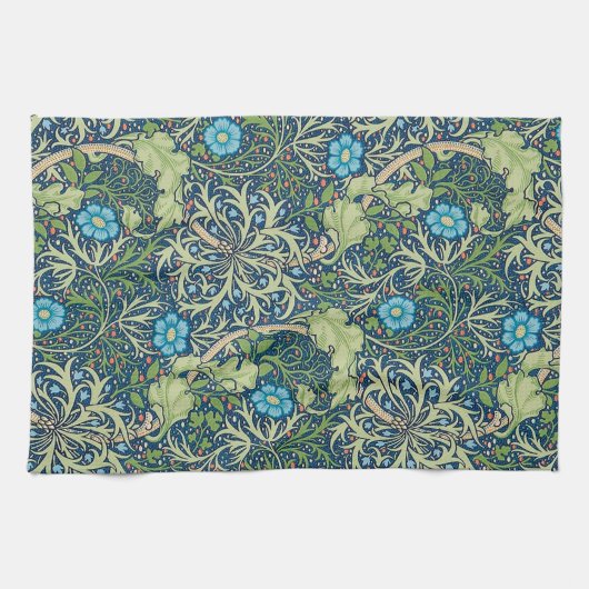 Seaweed, William Morris Theedoek (Horizontaal)