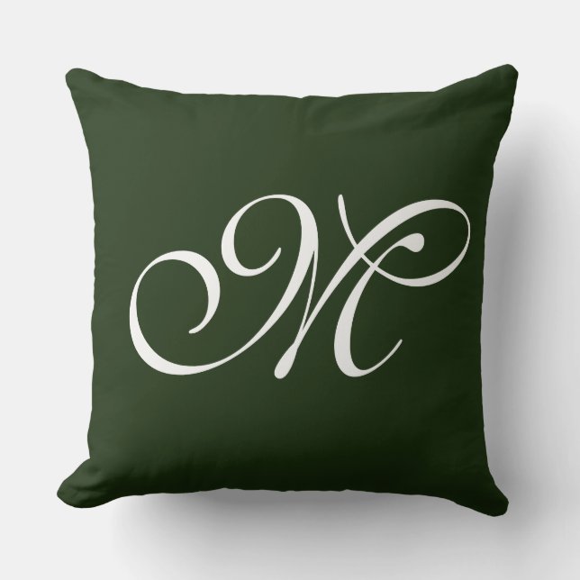 Seawood Initiaal Pillow Kussen (Voorkant)