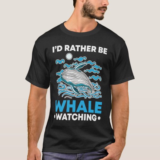 Seaworld Cetacean Orca Whale Watching T-shirt (Voorkant)