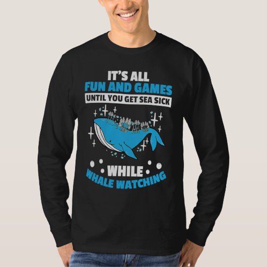 Seaworld Cetacean Orca Whale Watching T-shirt (Voorkant)