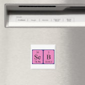Seb periodiek table name magnet (Insitu (Vaatwasser))