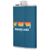 Sebago Lake Maine Canoe Heupfles (Links)