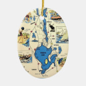  Sebago Lake Maine Ornament (Voorkant)