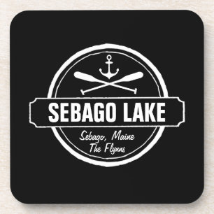SEBAGO LAKE MAINE PERSONALISEERDE STAD EN NAAM ONDERZETTER