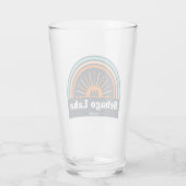 Sebago Lake Maine Rainbow Glas (Achterkant)