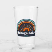 Sebago Lake Maine Rainbow Glas (Voorkant)