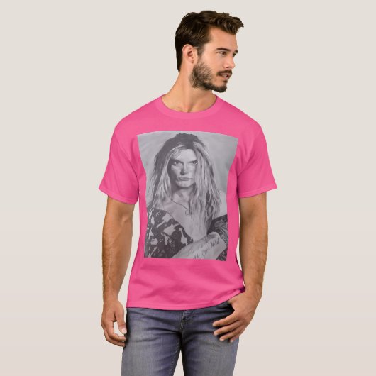 Sebastian Bach (rock) T-shirt (Voorkant volledig)