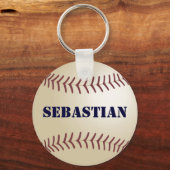 Sebastian Baseball Keychain by 369MyName (Voorkant)