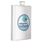 Sebastian Beach Fort Lauderdale Palm Tree Vogels Flacon (Rechts)