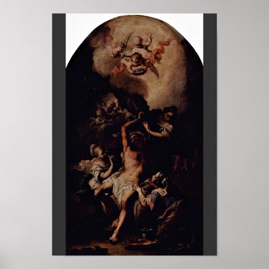 Sebastian by Unterberger Michelangelo Poster (Voorkant)