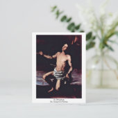 Sebastian door Jusepe de Ribera Briefkaart (Staand voorkant)