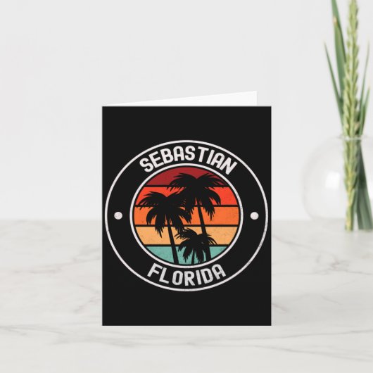 Sebastian Florida Prestatie Kaart (Voorkant)