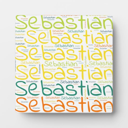 Sebastian Fotoplaat (Voorkant)