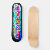 SEBASTIAN Gepersonaliseerd Graffiti Skateboard (Voorkant)