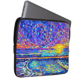 Sebastian Inlet Cotton Snoep Sky Laptop Sleeve (Voorkant Rechts)