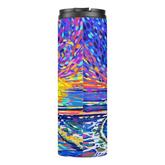 Sebastian Inlet Cotton Snoep Sky Thermosbeker (Achterkant)