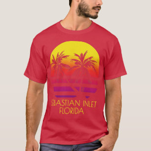 Sebastian Inlet Florida  Tropical Sunset Pa T-shirt