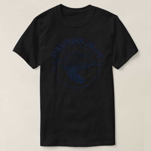 Sebastian Inlet State Park Turtle Loggerhead T-shirt (Design voorkant)