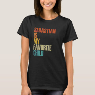 Sebastian is mijn lievelingskind Sebastian T-shirt