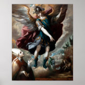 Sebastian Lopez de Arteaga Saint Michael Poster (Voorkant)