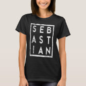 Sebastian Minimalisme T-shirt (Voorkant)