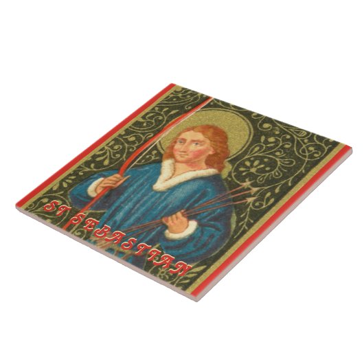 Sebastian (PA 01b) Tegeltje (Zijkant)