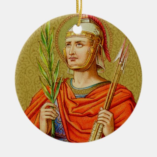 Sebastian (SNV 24) Keramisch Ornament (Voorkant)