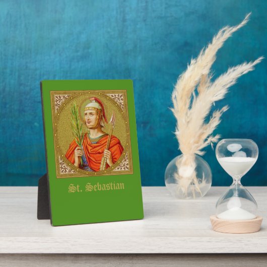 Sebastian (SNV 24) (Square Afbeelding) 5"x7" Fotoplaat (Zijkant)