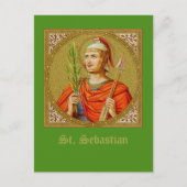 Sebastian (SNV 24) (Square Afbeelding) Verticaal Briefkaart (Voorkant)