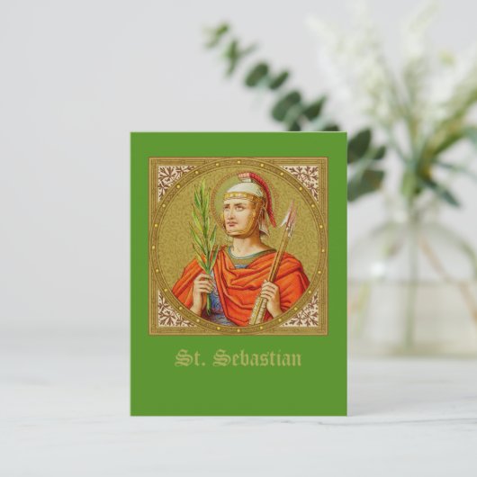 Sebastian (SNV 24) (Square Afbeelding) Verticaal Briefkaart (Staand voorkant)